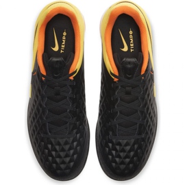 Buty halowe Nike Tiempo React Legend 8 Pro Ic M AT6134-008 czarne wielokolorowe 1