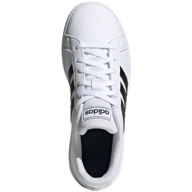 Buty adidas Grand Court K Jr EF0103 białe 1