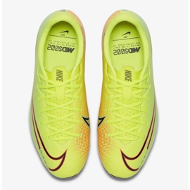 Buty piłkarskie Nike Mercurial Vapor 13 Academy Mds FG/MG Jr CJ0980-703 żółte żółcie 1