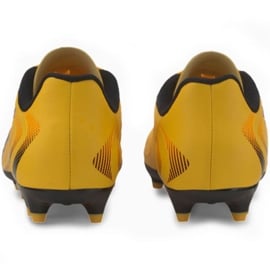 Buty piłkarskie Puma One 20.4 Fg Ag Jr 105840 01 żółte 4