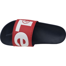 Klapki Levi's Batwing Slide Sandal 231548-794-87 czerwone 2