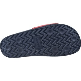 Klapki Levi's Batwing Slide Sandal 231548-794-87 czerwone 3