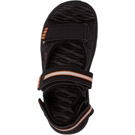 Sandały Kappa Symi K Footwear Jr 260685K 1144 czarne pomarańczowe 1