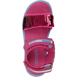 Sandały Kappa Seaqueen K Footwear Jr 260767K 2260 niebieskie różowe 1