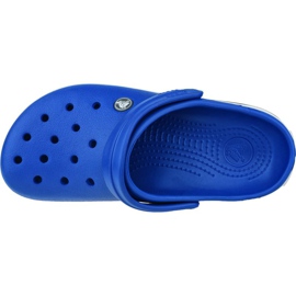 Buty Crocs Crocband 11016-4JN białe niebieskie 2