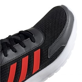 Buty adidas Tensaur Run K Jr EG4124 czarne pomarańczowe 3