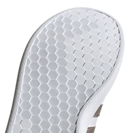 Buty adidas Grand Court Jr EF0101 białe czarne 5