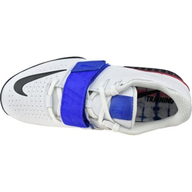 Buty Nike Romaleos 3 Xd M AO7987-104 białe niebieskie 2