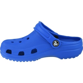 Klapki Crocs Crocband Clog K Jr 204536-4JL niebieskie szare 1