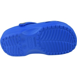 Klapki Crocs Crocband Clog K Jr 204536-4JL niebieskie szare 3