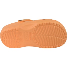 Klapki Crocs Crocband Clog K Jr 204536-801 pomarańczowe 3