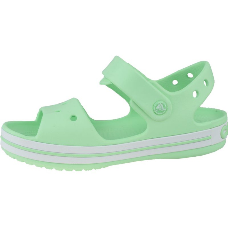 Sandały Crocs Crocband Jr 12856-3TI zielone 1