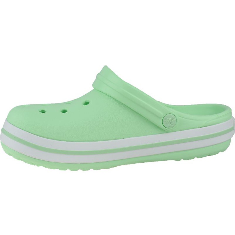 Klapki Crocs Crocband Clog K Jr 204537-3TI zielone 1