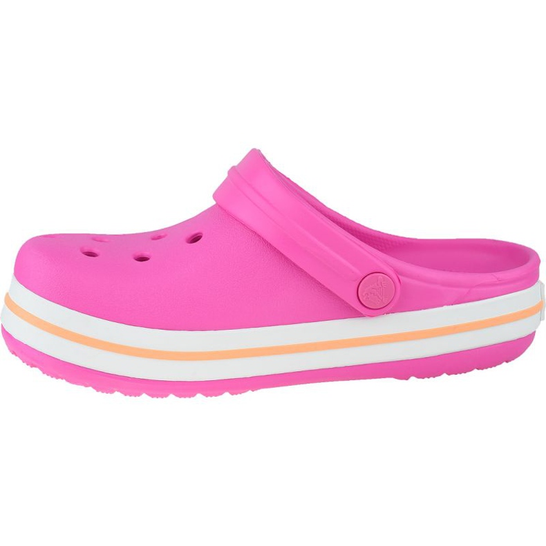 Klapki Crocs Crocband Clog K 204537-6QZ różowe 1