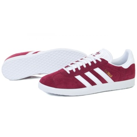 Buty adidas Gazelle M B41645 białe czerwone 1
