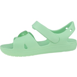 Sandały Crocs Classic Cross-Strap Sandal K 206245-3TI ['niebieski'] zielone 1