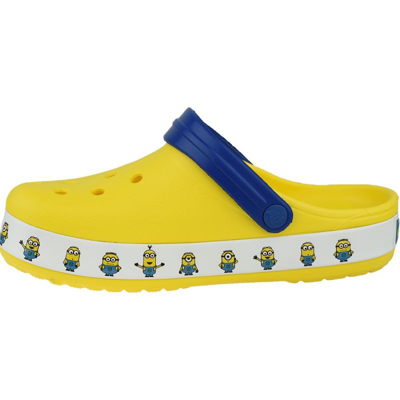 Klapki Crocs Fun Lab Minions Multi Clog 205512-730 wielokolorowe żółte 1