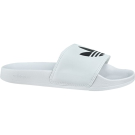 Klapki adidas Adilette Lite Slides W EG8272 białe czarne 1