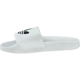 Klapki adidas Adilette Lite Slides W EG8272 białe czarne 2