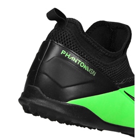 Buty piłkarskie Nike Phantom Vsn 2 Academy Df Tf Jr CD4078-306 zielone wielokolorowe 2