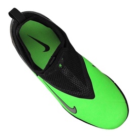 Buty piłkarskie Nike Phantom Vsn 2 Academy Df Tf Jr CD4078-306 zielone wielokolorowe 3