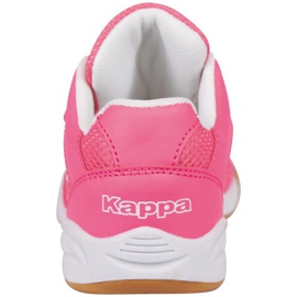 Buty halowe Kappa Kickoff Jr 260509K 2210 różowe 4