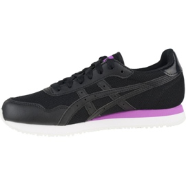 Buty Asics Tiger Runner W 1192A188-001 czarne fioletowe 1