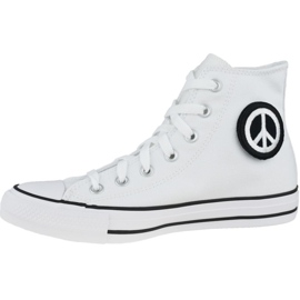 Buty Converse Chuck Taylor All Star Hi Peace W 167892C białe 1