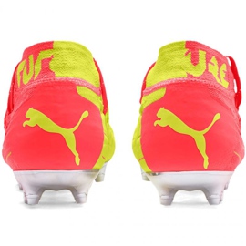 Buty piłkarskie Puma Future 5.1 Netfit Osg Fg Ag Jr 105946 01 żółte szare 4