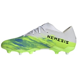 Buty piłkarskie adidas Nemeziz 19.2 Fg M EG7220 wielokolorowe zielone 1