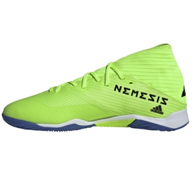 Buty halowe adidas Nemeziz 19.3 In M FV3995 wielokolorowe zielone 1
