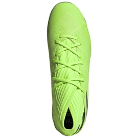 Buty halowe adidas Nemeziz 19.3 In M FV3995 wielokolorowe zielone 2