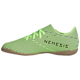 Buty halowe adidas Nemeziz 19.4 In Jr FV4012 zielone wielokolorowe 1