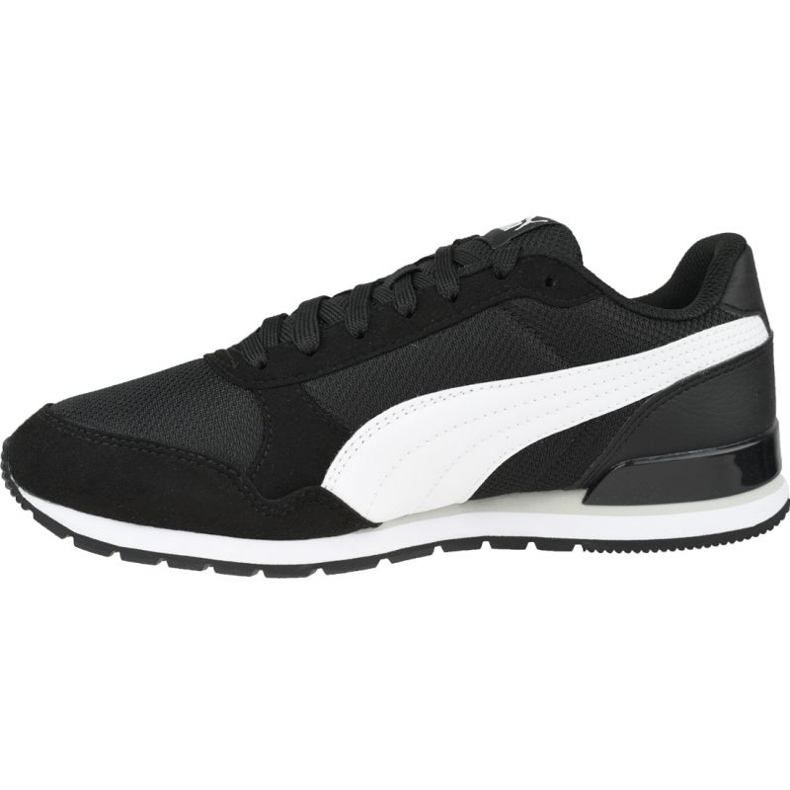 Buty Puma St Runner v2 Mesh Jr 367135-06 białe czarne 1