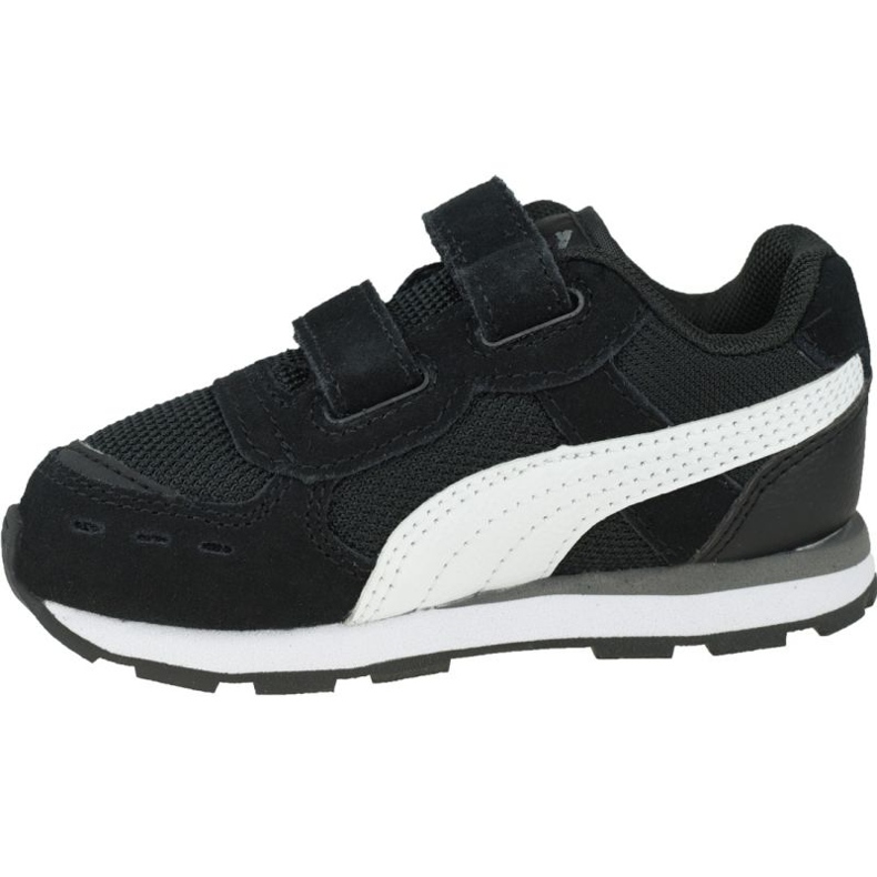 Buty Puma Vista V Infants Jr 369541-01 białe czarne 1