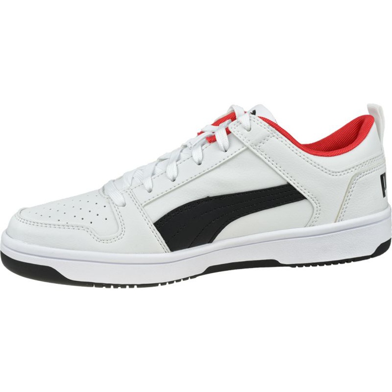 Buty Puma Rebound LayUp Sl M 369866 01 białe czarne 1