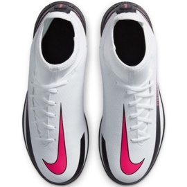 Buty piłkarskie Nike Phantom Gt Club Df Ic Jr CW6728-160 białe wielokolorowe 2