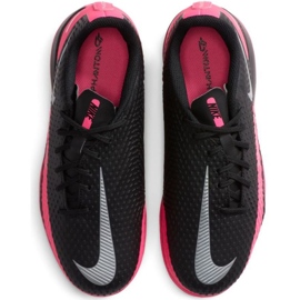 Buty piłkarskie Nike Phantom Gt Academy Ic Jr CK8480-006 czarne wielokolorowe 3