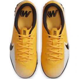 Buty piłkarskie Nike Mercurial Vapor 13 Academy Tf Jr AT8145 801 żółte żółcie 1