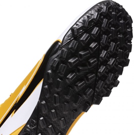Buty piłkarskie Nike Mercurial Vapor 13 Academy Tf M AT7996 801 czarny, pomarańczowy, żółty żółcie 5