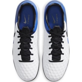 Buty piłkarskie Nike Tiempo Legend 8 Pro Tf M AT6136 104 , biały, niebieski białe 1