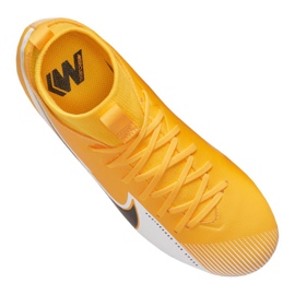 Buty piłkarskie Nike Superfly 7 Academy Mg Jr AT8120-801 wielokolorowe pomarańcze i czerwienie 4