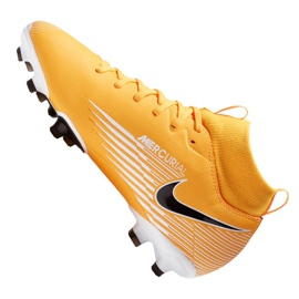 Buty piłkarskie Nike Superfly 7 Academy Mg Jr AT8120-801 wielokolorowe pomarańcze i czerwienie 6