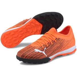 Buty piłkarskie Puma Ultra 3.1 Tt M 106089 01 wielokolorowe pomarańcze i czerwienie 2