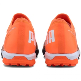 Buty piłkarskie Puma Ultra 3.1 Tt M 106089 01 wielokolorowe pomarańcze i czerwienie 3