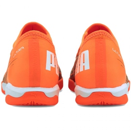 Buty piłkarskie Puma Ultra 3.1 It M 106090 01 wielokolorowe pomarańcze i czerwienie 4
