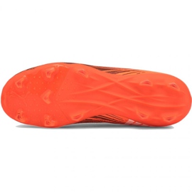Buty piłkarskie Puma Ultra 3.1 Fg Ag Jr 106098 01 wielokolorowy, pomarańczowy pomarańcze i czerwienie 5