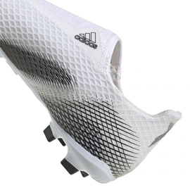 Buty piłkarskie adidas X Ghosted.3 Ll Fg Jr EG8151 wielokolorowe białe 2