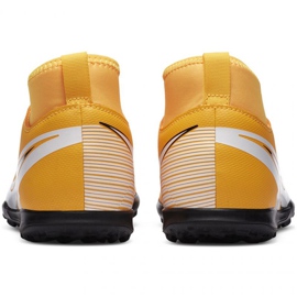 Buty piłkarskie Nike Mercurial Superfly 7 Club Tf Jr AT8156 801 żółty/biały żółcie 4
