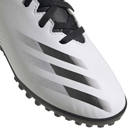 Buty piłkarskie adidas X GHOSTED.4 Tf Jr FW6801 szare szare 3